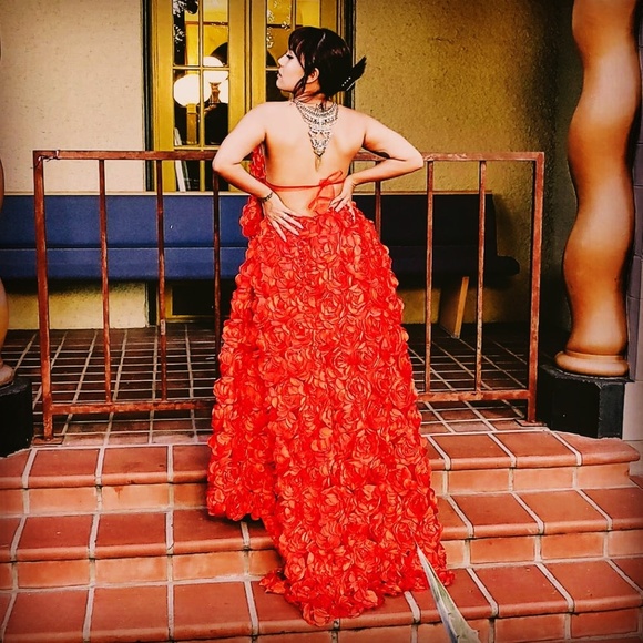 SCARLETT Indian Lehenga Inspired Wedding Gown Set - Picture 3 of 6